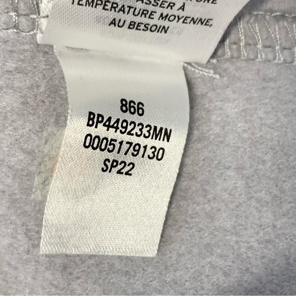 BP Plus Size Fleece Drawstring Shorts in Grey Heather - Picture 7 of 7